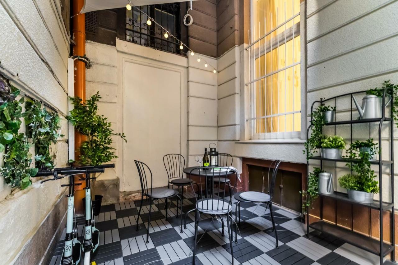 Bpr Vintage Garden Apartment With Terrace & Sauna Budapest Ngoại thất bức ảnh